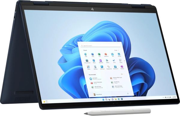 HP Envy x360 2-in-1 Laptop 14, 14" 2.8K, Touch screen, Intel Core Ultra 7-155U, Intel Integrated Graphics, 16GB RAM, 1TB SSD, Windows 11 Home, Atmospheric blue - A24VXEA