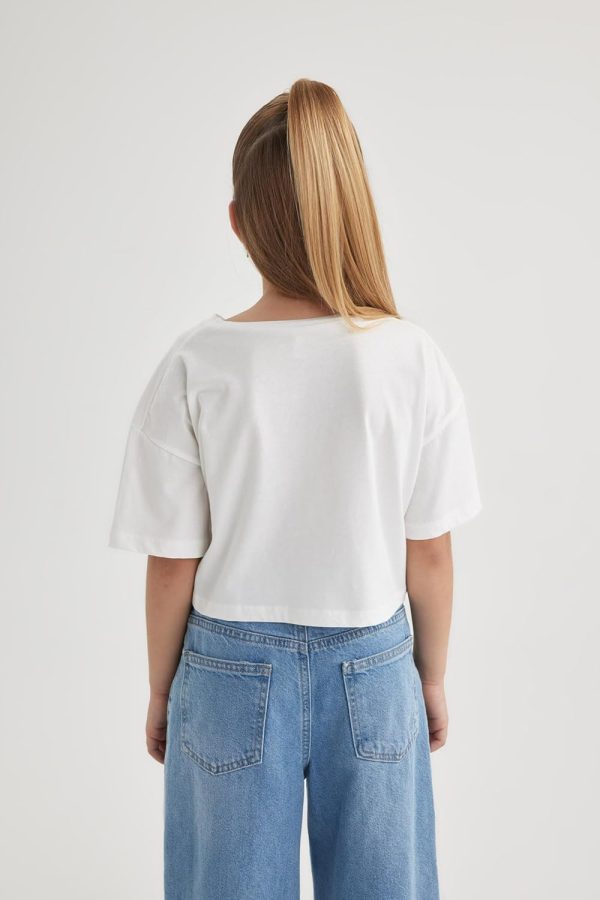 ⁦DeFacto Girls B7795A8 T-Shirt⁩ - الصورة ⁦6⁩