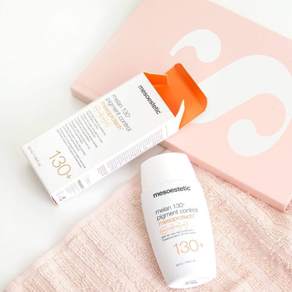⁦Mesoestetic Mesoprotech Melan 130 SPF & Pigment Control Face Cream for Sun Tan⁩ - الصورة ⁦4⁩