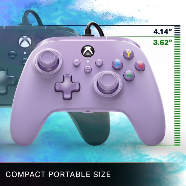 ⁦PowerA Nano Enhanced Wired Controller for Xbox Series X|S - Lilac⁩ - الصورة ⁦2⁩