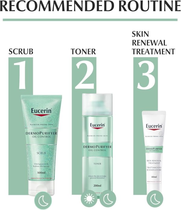 ⁦Eucerin Dermo Purifying Scrub, 100 ml⁩ - الصورة ⁦5⁩