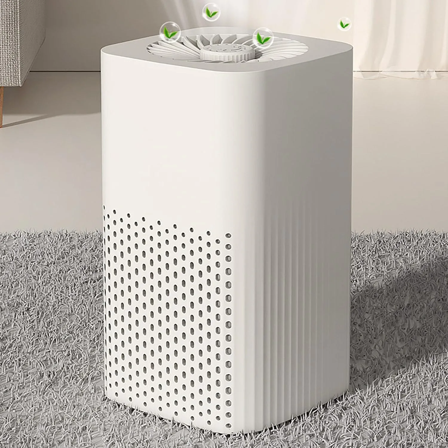 Air Purifiers for Bedroom Home HEPA Air Purifier Removes Smoke Pollen Pet Dander Allergies Odor Small Air Purifiers with Sleep Mode