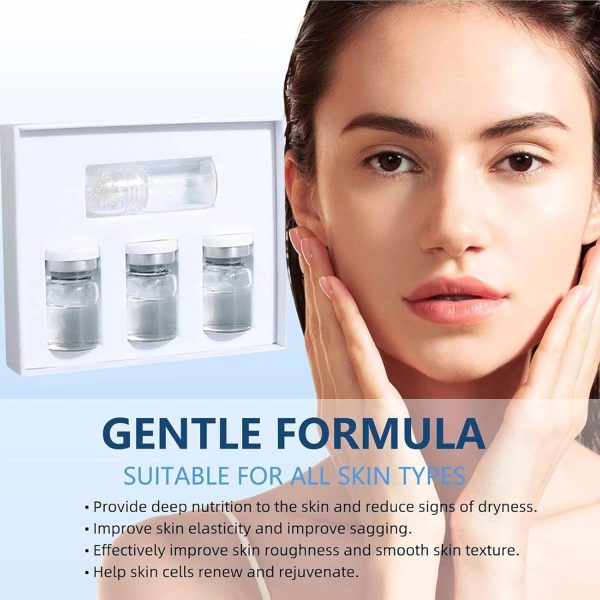 ⁦Seranova Micro Infusion System for Face, Micro Needling Infusion Kit Skin Tightener, Microneedling Skincare Serum for Tightening and Rejuvenating Face and Neck Contains (B)⁩ - الصورة ⁦2⁩