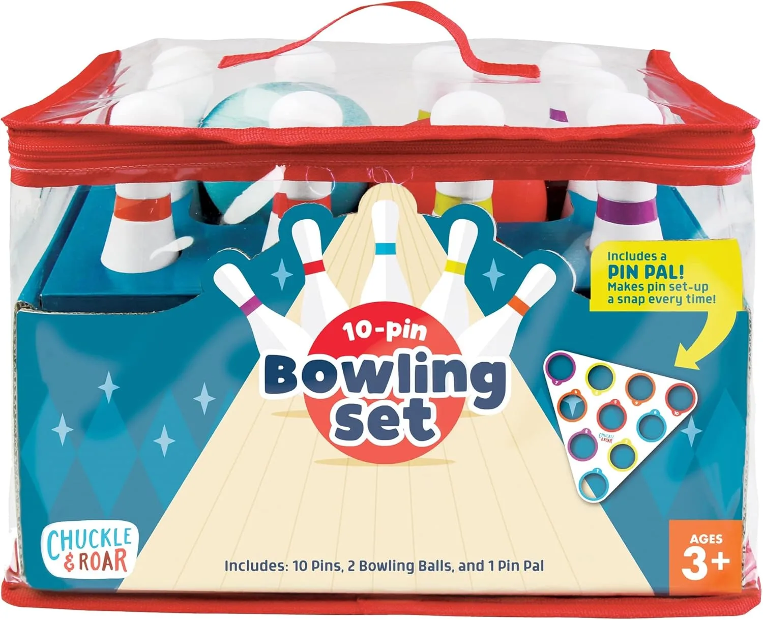 Chuckle & Roar 10 Pin Bowling Set