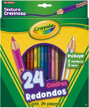 Crayola Colored Pencils,Multi-Colour, Long, Cy68-4024