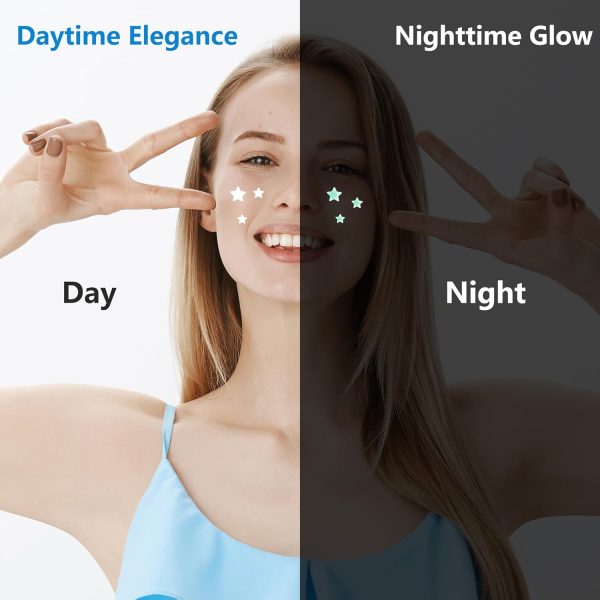 ⁦Star Face Patches for Removing Pimples, 4 Pack of 320 Acne Patches, Hydrocolloid Patches to Cover Up Pimples and Blemishes, Adhesive for Acne Blemishes⁩ - الصورة ⁦3⁩