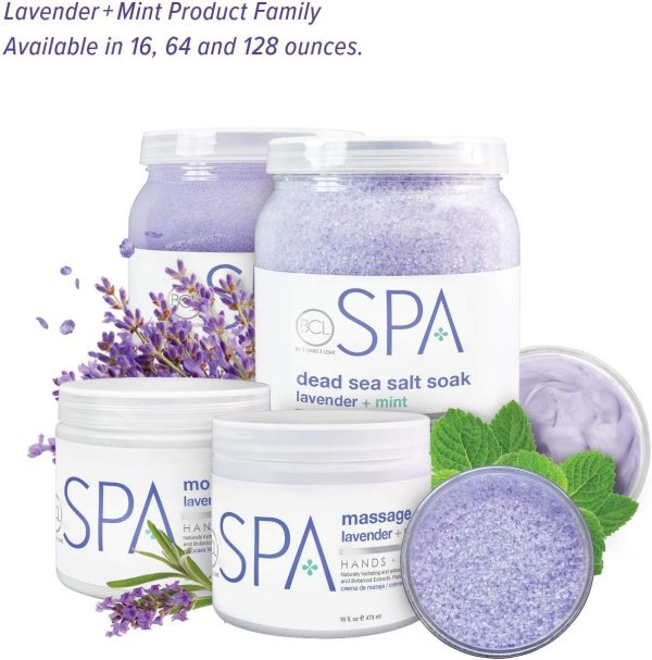 ⁦BCL SPA Sugar Scrub Lavender + Mint,16 oz⁩ - الصورة ⁦6⁩