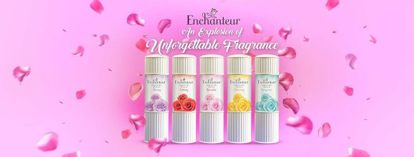 ⁦Enchanteur Talcum Powder, Romantic & Alluring, 2 X 250 gm⁩ - الصورة ⁦3⁩