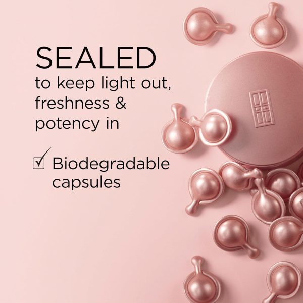 ⁦Elizabeth Arden Retinol + HPR Ceramide Capsules, Anti-Aging Skin Renewing Serum, Skincare Gift for Women, Reduces Fine Lines & Wrinkles⁩ - الصورة ⁦5⁩