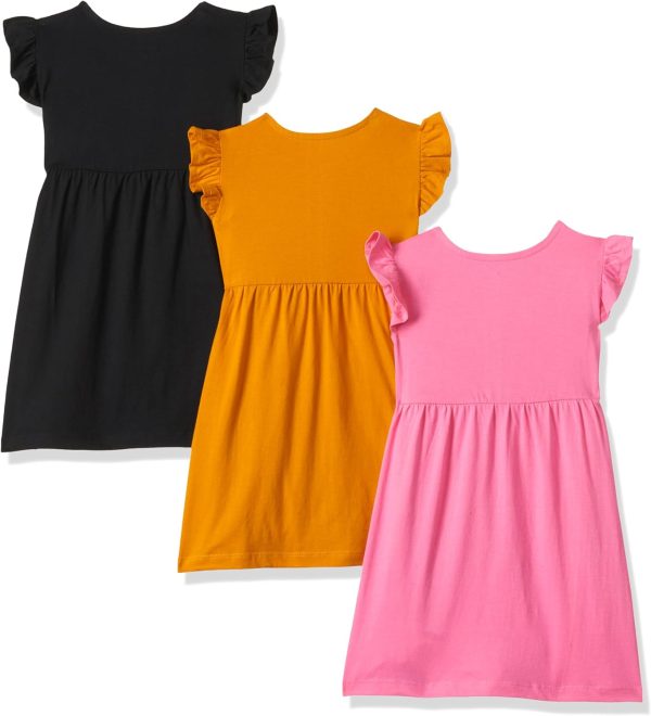 ⁦T2F girls Girls Casual dress-DRZ3P02 Casual Dress (pack of 3)⁩ - الصورة ⁦2⁩