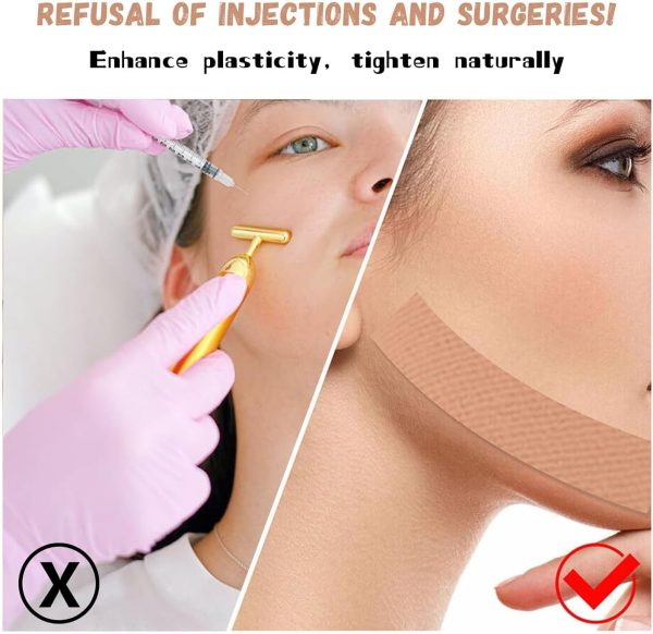 ⁦2 Rolls Face Tapes for Instant Lift, Body Tape for Face & Wrinkles, Face Tape for Eyes, Chin & Neck⁩ - الصورة ⁦6⁩