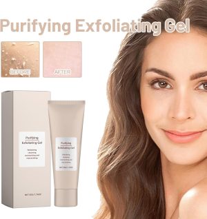 Bonseor Quarxery Purifying Exfoliating Gel - Face & Body Exfoliating Scrub Gel for All Skin Types (1 PCS)