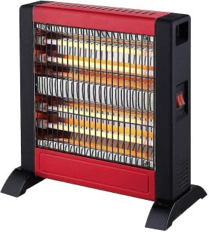 Koolen Radiant Heater 4 Tubes400 W/800W Red & Black