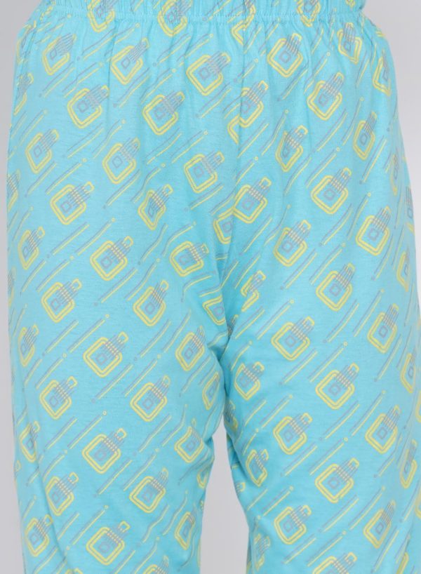 ⁦Lauren Smith Girl's Pajama Set Long Sleeve Buttoned Top with pants 2 Piece Printed Sleepwear Cotton Teen Girls Soft Pjs Lounge Set Kids nightwear sets⁩ - الصورة ⁦8⁩