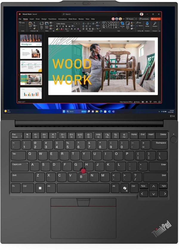 ⁦Lenovo ThinkPad E14 G6 21M7000QGE - 14" WUXGA, Intel Ultra 5 125U, 32GB, 1TB, Windows 11 Pro⁩ - الصورة ⁦8⁩