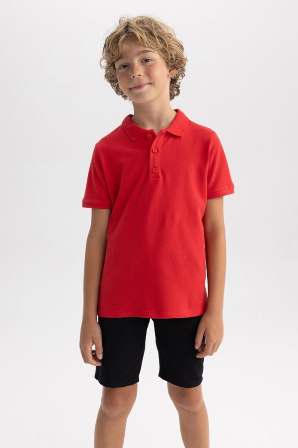 ⁦DeFacto Boys B0668A8 Polo Shirt⁩ - الصورة ⁦4⁩