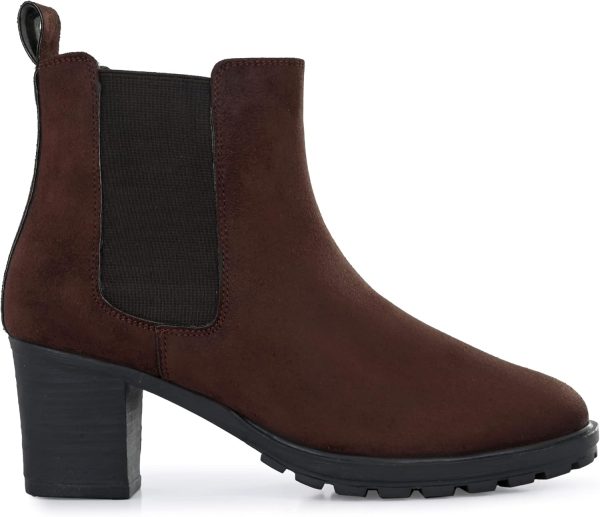⁦Burwood Women's Suede Chelsea Boot⁩ - الصورة ⁦5⁩