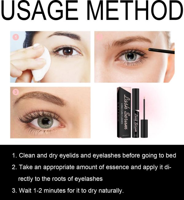 ⁦NALACAL Lash Serum for Eyelash and Eyebrow Growth, Lash Enhancing Serum with Advanced Formula to Boost Longer Fuller and Thicker Luscious Lashes, Hypoallergenic (3.5ml)⁩ - الصورة ⁦6⁩