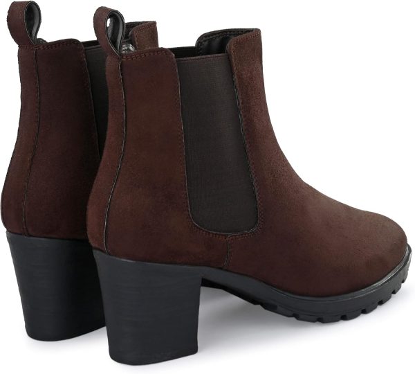 ⁦Burwood Women's Suede Chelsea Boot⁩ - الصورة ⁦3⁩