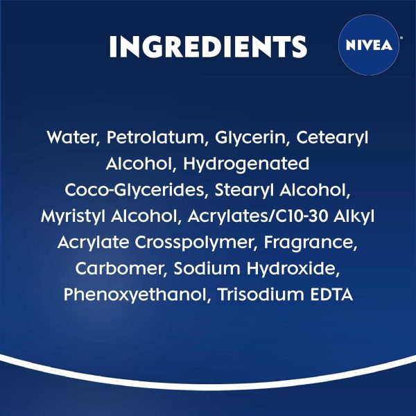 ⁦Nivea Body Cocoa Butter In-Shower Lotion - Non-Sticky For Dry to Very Dry Skin - 13.5 fl. oz. Bottle (Pack of 3)⁩ - الصورة ⁦3⁩