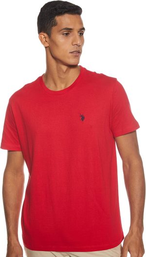 U.S. POLO ASSN. Men's Round Neck Short sleeve T-Shirt