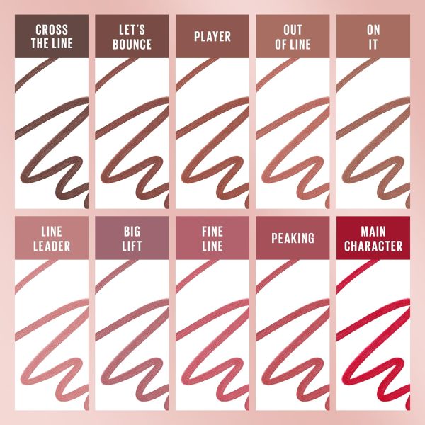 ⁦MAYBELLINE - Lifter Liner Lipstick with Hyaluronic Acid, Cross the Line, 1 Count⁩ - الصورة ⁦7⁩