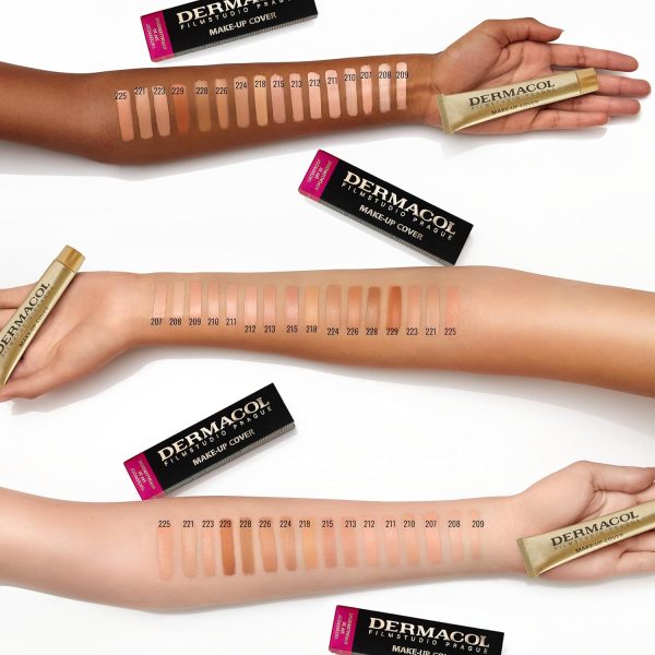 ⁦Dermacol make-up Cover 212 waterproof 30 g⁩ - الصورة ⁦5⁩