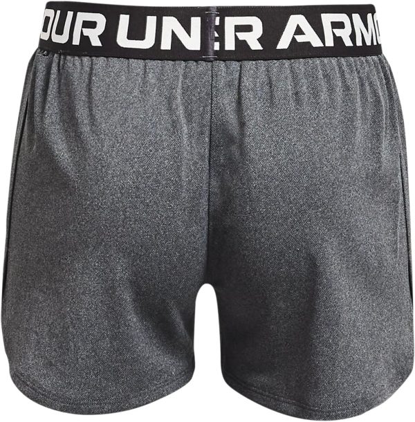 ⁦Under Armour girls Play Up Solid Shorts (pack of 1)⁩ - الصورة ⁦2⁩