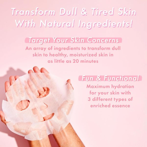 ⁦TONYMOLY I'm Real Moisturizing Aloe Mask Sheet, Pack of 1⁩ - الصورة ⁦3⁩
