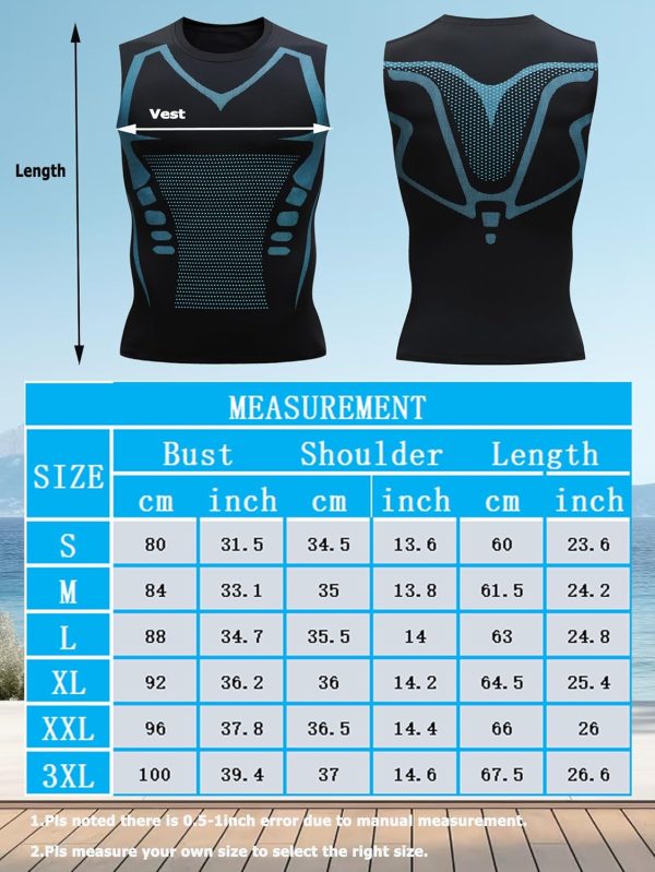 ⁦Mens Running Sport Tank Tops Dry Fit Gym Wicking Athletic Mesh Breathable Cool Workout Sleeveless Shirts Base Layer⁩ - الصورة ⁦5⁩