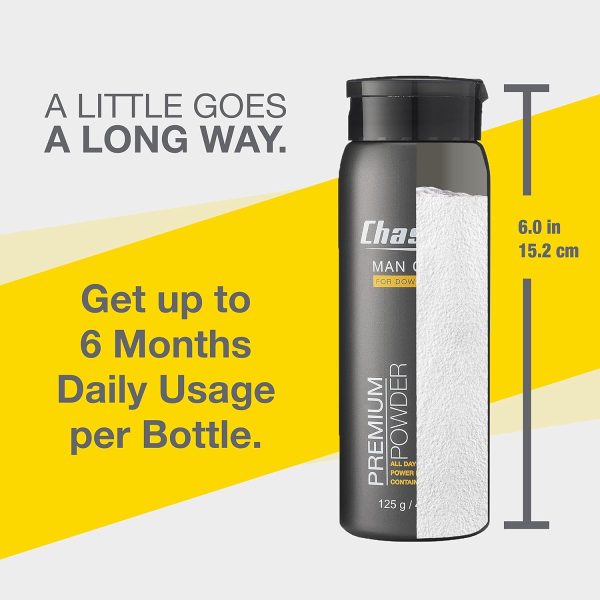 ⁦Chassis Premium ICE Body Powder for Men - With Extra Cooling Sensation and Fresh Scent⁩ - الصورة ⁦5⁩