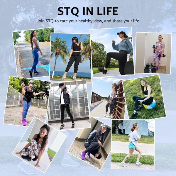 ⁦STQ Women's Running Shoes Breathable Air Cushion Sneakers⁩ - الصورة ⁦7⁩