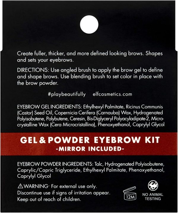 ⁦e.l.f. cosmetics Eyebrow Kit -Medium⁩ - الصورة ⁦4⁩