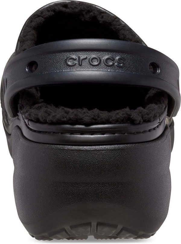 ⁦Crocs Womens Classic Platform Lined Clogs Clog⁩ - الصورة ⁦2⁩