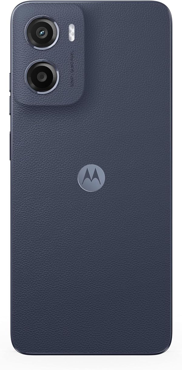 ⁦Motorola Moto G05 Dual-SIM 256GB ROM + 4GB RAM (GSM Only | No CDMA) Factory Unlocked 4G/LTE Smartphone (Denim Blue) - International Version⁩ - الصورة ⁦4⁩