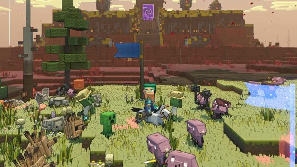 ⁦Minecraft Legends - Deluxe Edition - PS5 (deutsch spielbar)⁩ - الصورة ⁦2⁩