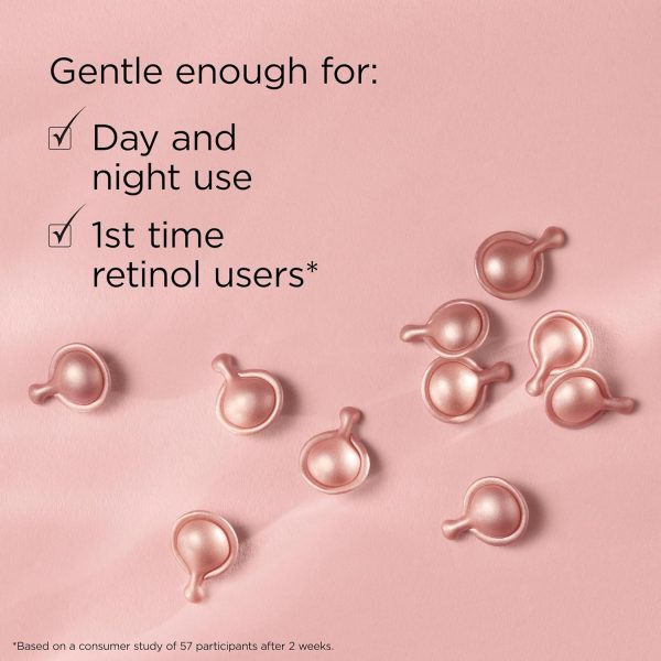 ⁦Elizabeth Arden Retinol + HPR Ceramide Capsules, Anti-Aging Skin Renewing Serum, Skincare Gift for Women, Reduces Fine Lines & Wrinkles⁩ - الصورة ⁦14⁩