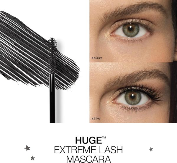 ⁦stila HUGE Extreme Lash Mascara, Black⁩ - الصورة ⁦5⁩