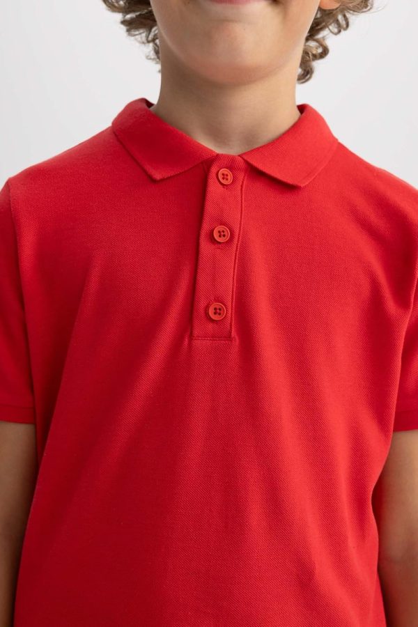 ⁦DeFacto Boys B0668A8 Polo Shirt⁩ - الصورة ⁦7⁩
