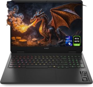 HP OMEN 16 Gaming Laptop, Intel Ultra 9-285H, 32 GB DDR5 RAM, 2 TB PCIe SSD, 16" WQXGA (2560x1600) 240Hz Display, Nvidia G-Force RTX 5070, RGB Backlit Keyboard, W11 Home, Shadow Black