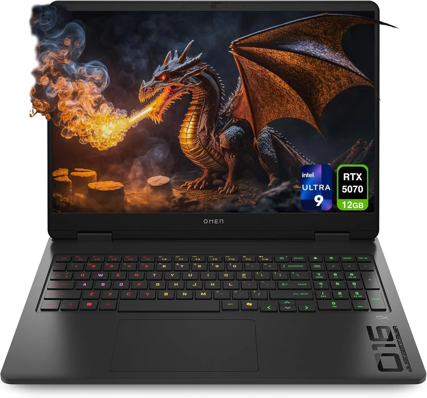HP OMEN 16 Gaming Laptop, Intel Ultra 9-285H, 32 GB DDR5 RAM, 2 TB PCIe SSD, 16" WQXGA (2560x1600) 240Hz Display, Nvidia G-Force RTX 5070, RGB Backlit Keyboard, W11 Home, Shadow Black