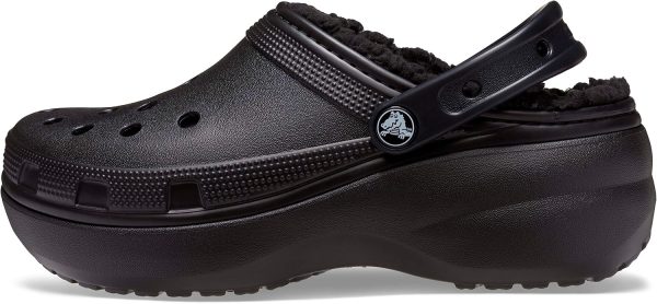 ⁦Crocs Womens Classic Platform Lined Clogs Clog⁩ - الصورة ⁦5⁩