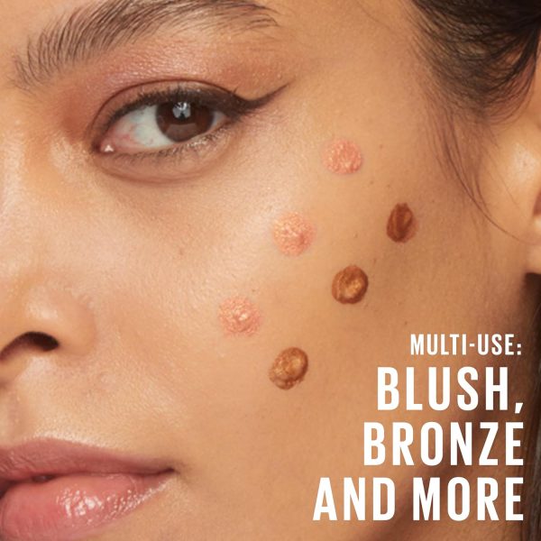 ⁦MAYBELLINE New York, Sunkisser Multi-Use Liquid Glow Blush and Bronzer, Blendable, Longwear, Glowy Make Up, with Vitamin E, 06 City Sizzle, 1 Count⁩ - الصورة ⁦8⁩