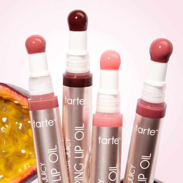 ⁦TARTE Passion Fruit Juicy Plumping Lip Oil - Mixed Berries 2.7 ml⁩ - الصورة ⁦9⁩