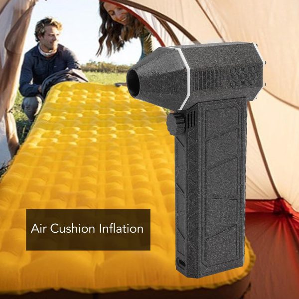 ⁦Jet Dry Mini Blower, 200000RPM Air Blower Super, Stepless Speed Control Jet Dry Blower, Fast Charge Turbo Powered Mini Portable Blower, Mini Jet Blower for Cleaning, Camp⁩ - الصورة ⁦6⁩