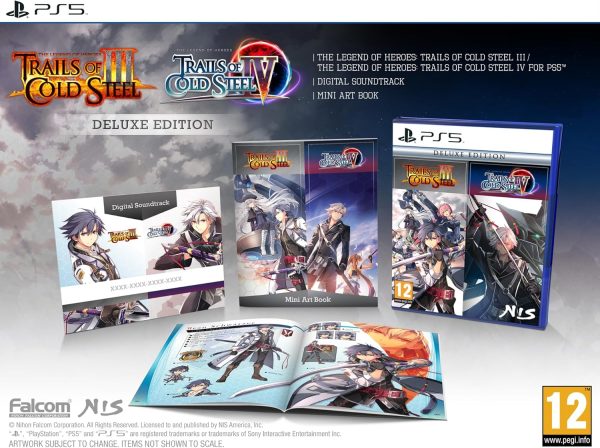 ⁦The Legend of Heroes: Trails of Cold Steel III / The Legend of Heroes: Trails of Cold Steel IV - Deluxe Edition (PS5)⁩ - الصورة ⁦2⁩