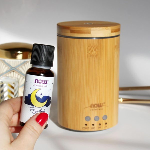 ⁦Now Foods, Essential Oils, Sleep Blend, Peaceful Sleep, 1 fl oz (30 ml)⁩ - الصورة ⁦6⁩