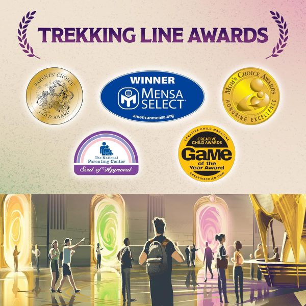 ⁦Underdog Games Trekking Through History: The Family Board | Adventure Through Time and Witness Incredible Events During Family Night | Ages 10 and Up⁩ - الصورة ⁦6⁩