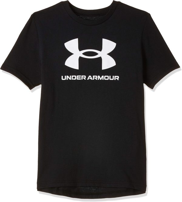 Under Armour Boys Ua B Sportstyle Logo Ss T-shirt