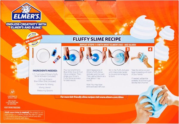 ⁦Elmer’s All-Star Slime Kit, Includes Liquid Glue, Slime Activator, and Premade Slime, 9 Count⁩ - الصورة ⁦3⁩